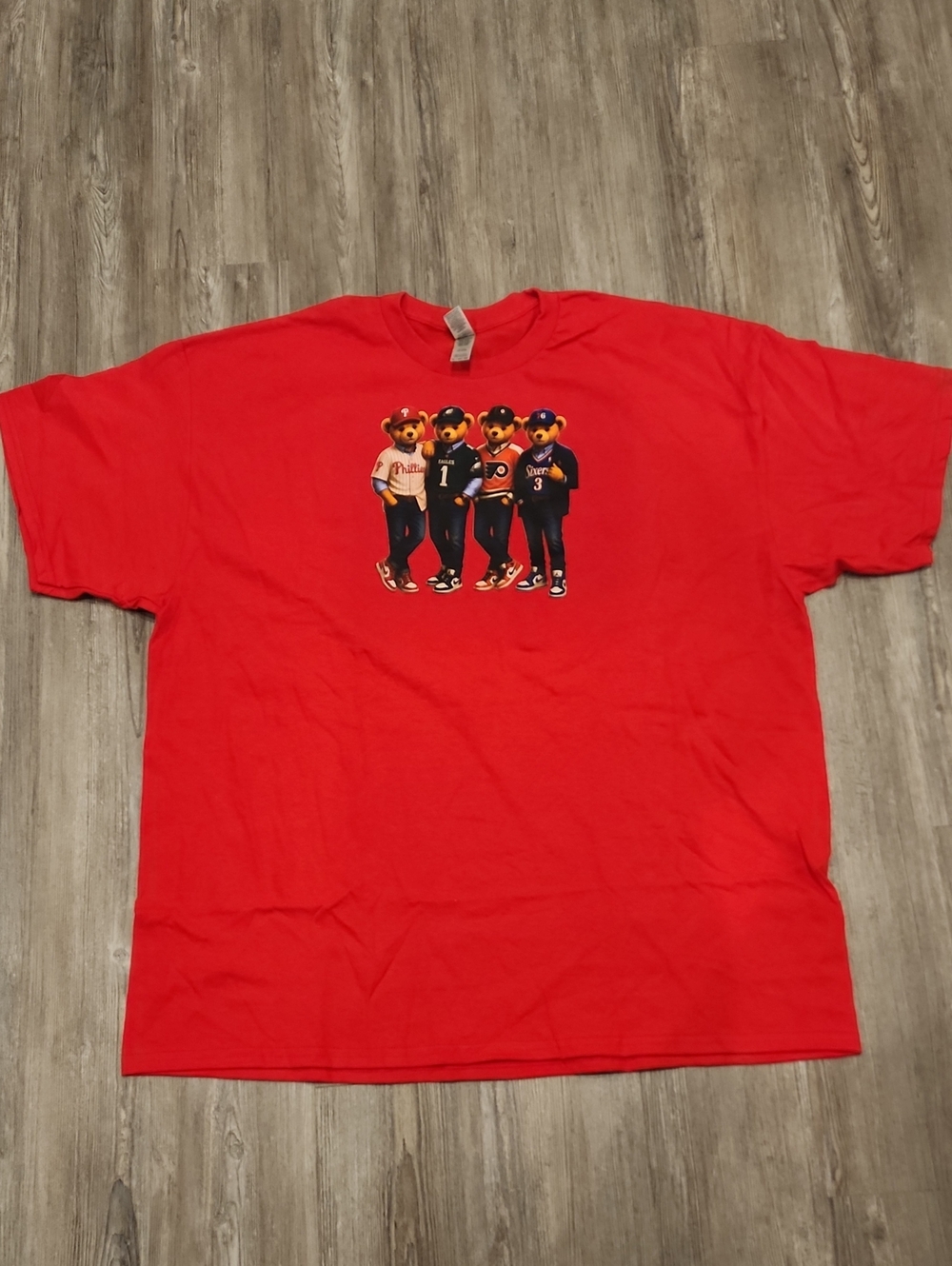 PHL Teams T-Shirt with Bear Players - Picture 2 of 2